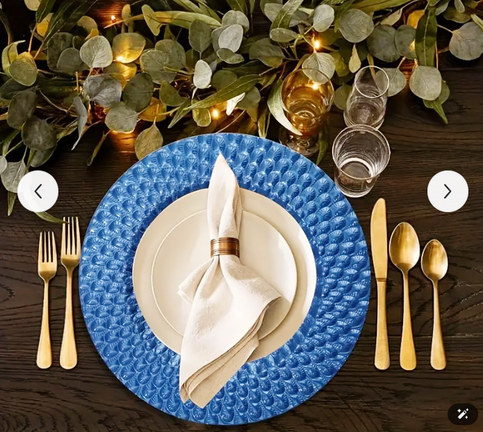 Dessous de table bleu / LOCATION – Image 2
