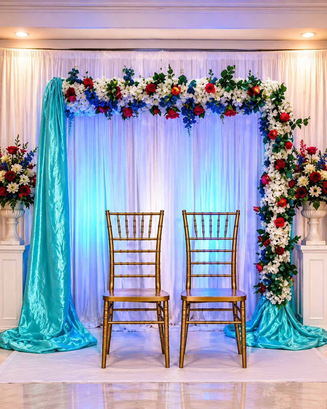 Décoration de backdrop