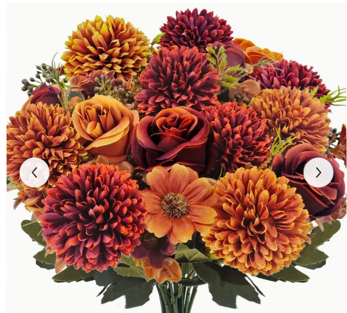 Bouquet de fleurs artificielles - LOCATION – Image 4