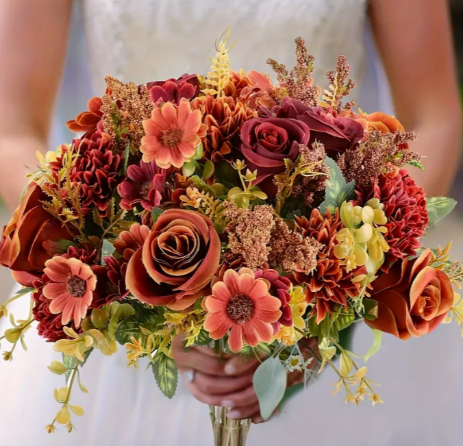 Bouquet de fleurs artificielles - LOCATION – Image 3