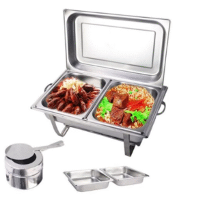 chafing-dishs en acier inoxydable Petits / LOCATION