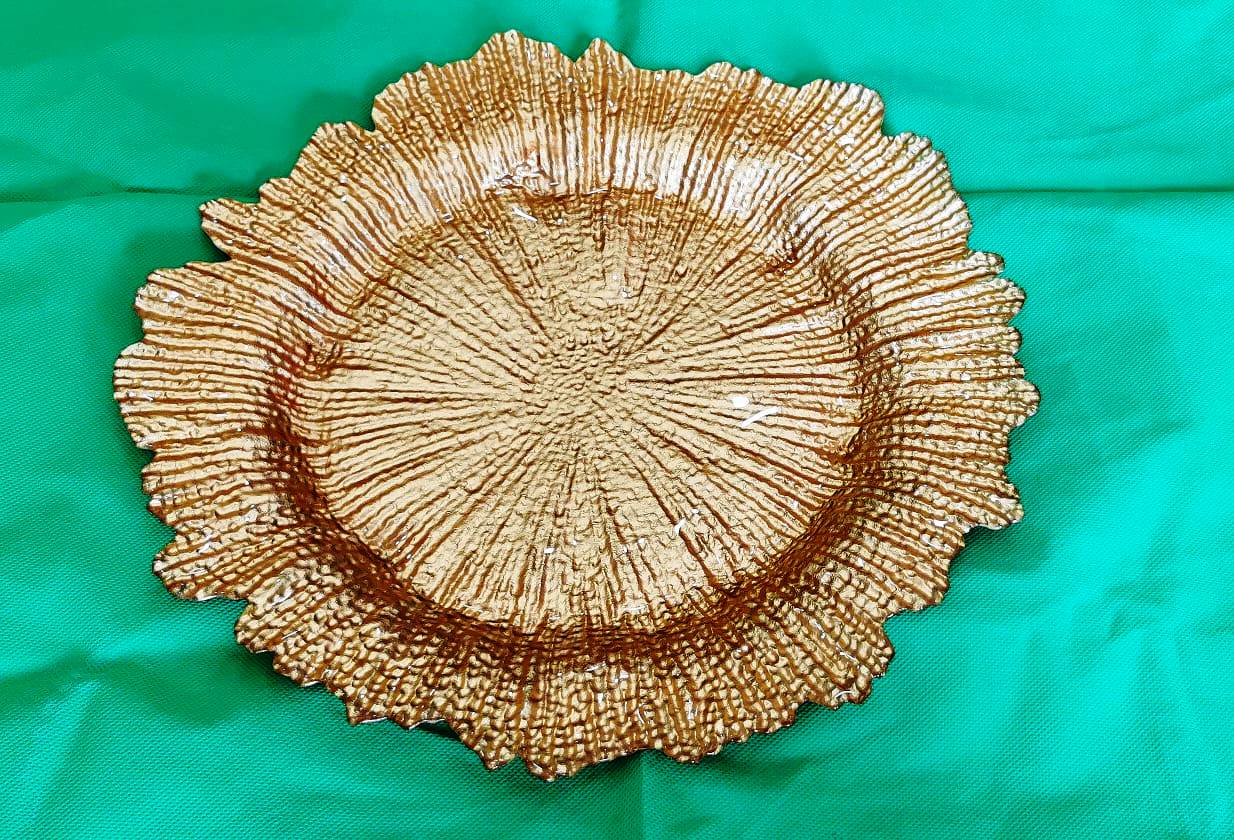 Dessous de table marron en verre/ LOCATION – Image 4