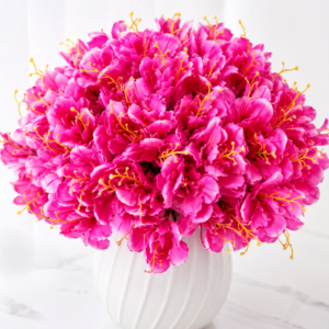 Fleurs artificielles roses / LOCATION