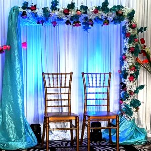 Décoration de backdrop / LOCATION