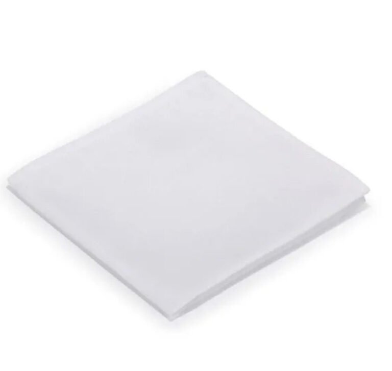 Serviette de table blanche