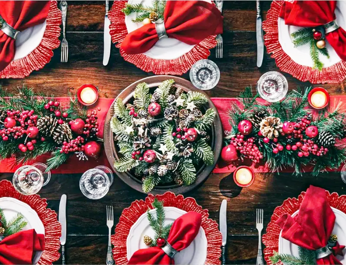 Dessous de table rouge / LOCATION – Image 3