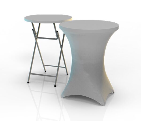 Table ronde en métal de 60 cm – Image 3