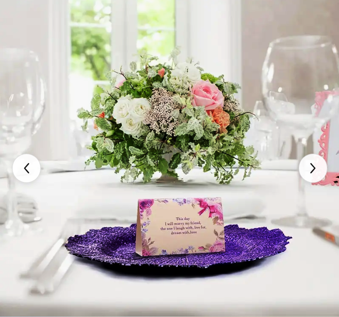 Dessous de table violet / LOCATION – Image 3