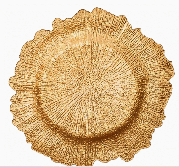 Dessous de table marron en plastique/ LOCATION