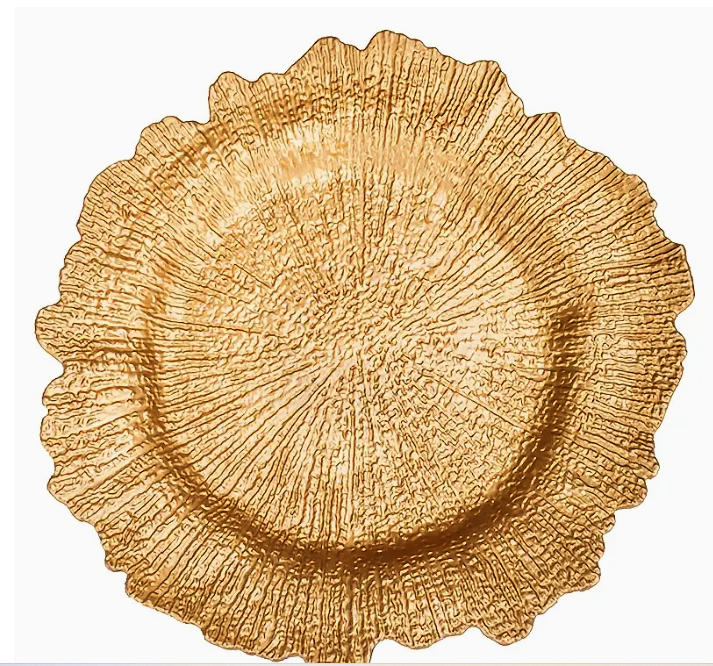 Dessous de table marron en plastique/ LOCATION