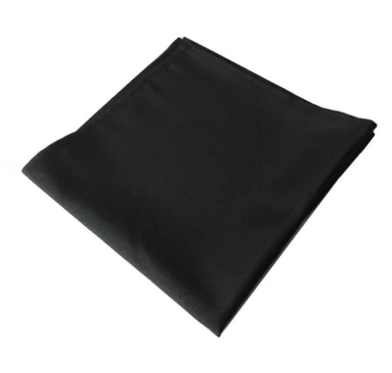 Serviette de table Noir