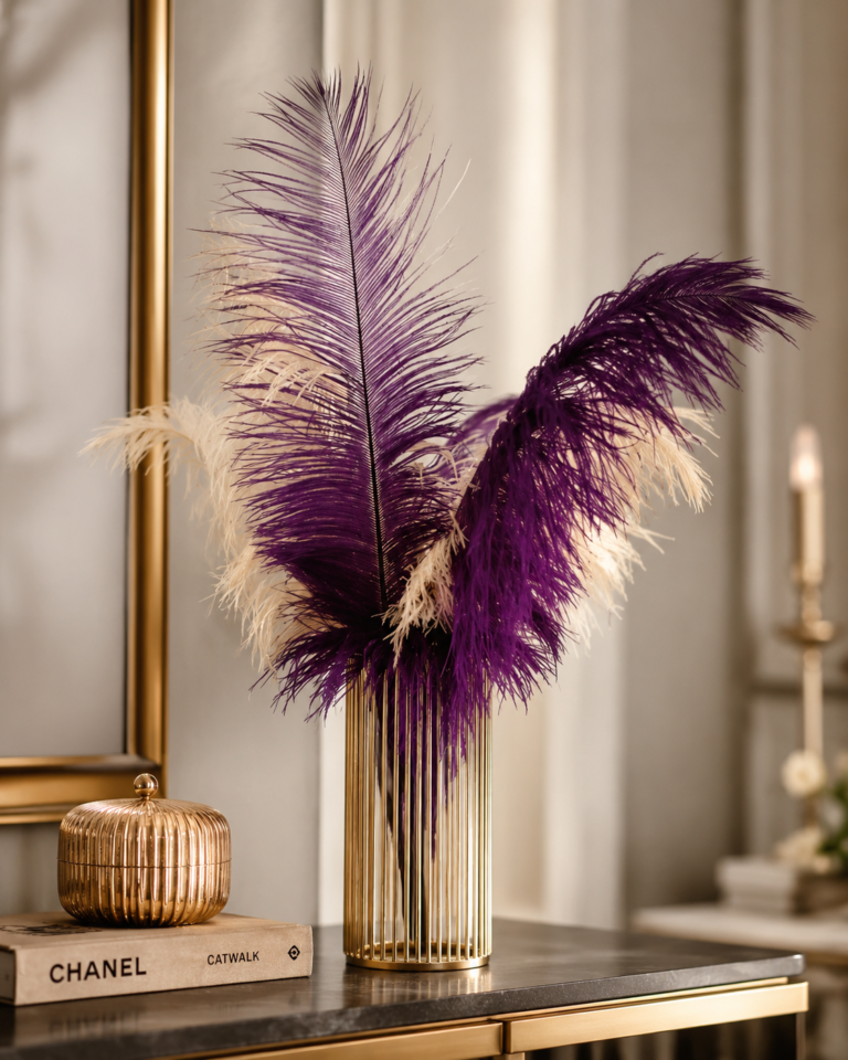 Plumes de decoration