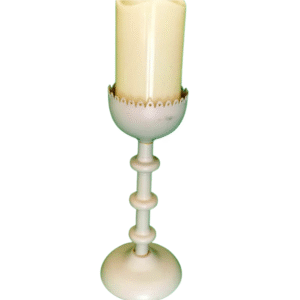 Porte-Bougie Blanc / LOCATION