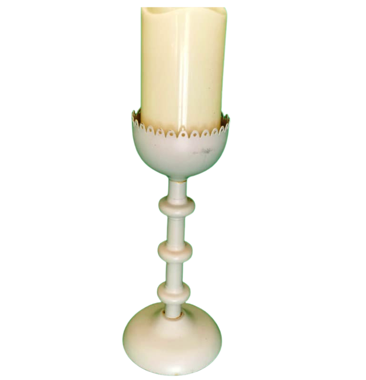Porte-Bougie Blanc / LOCATION