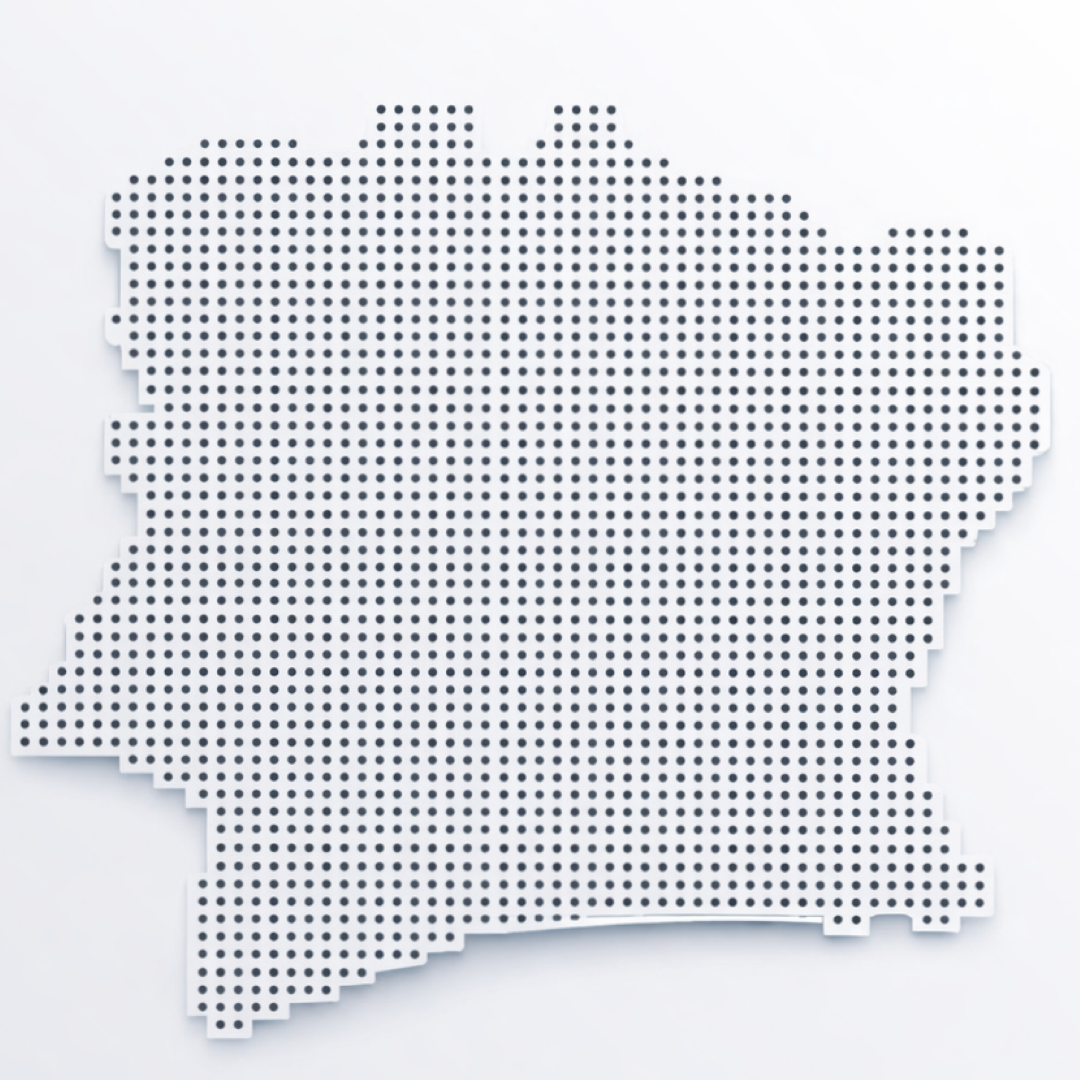 Carte Côte d’Ivoire