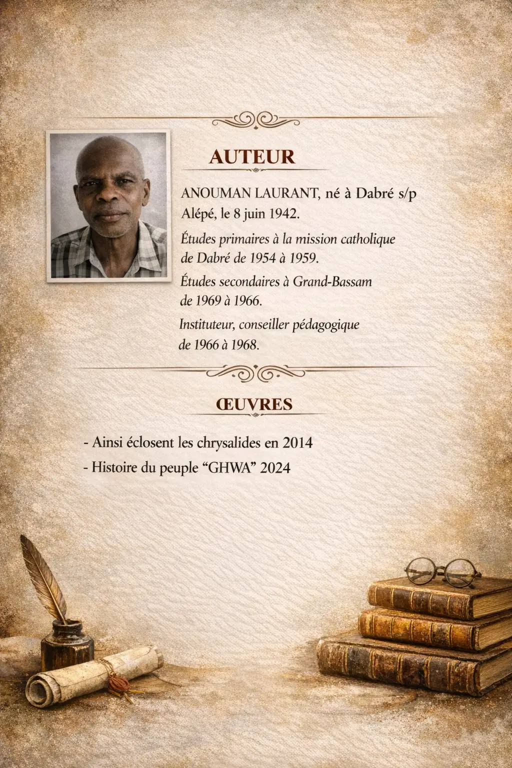 Recueil - Ainsi éclosent les chrysalides- VENTE – Image 2