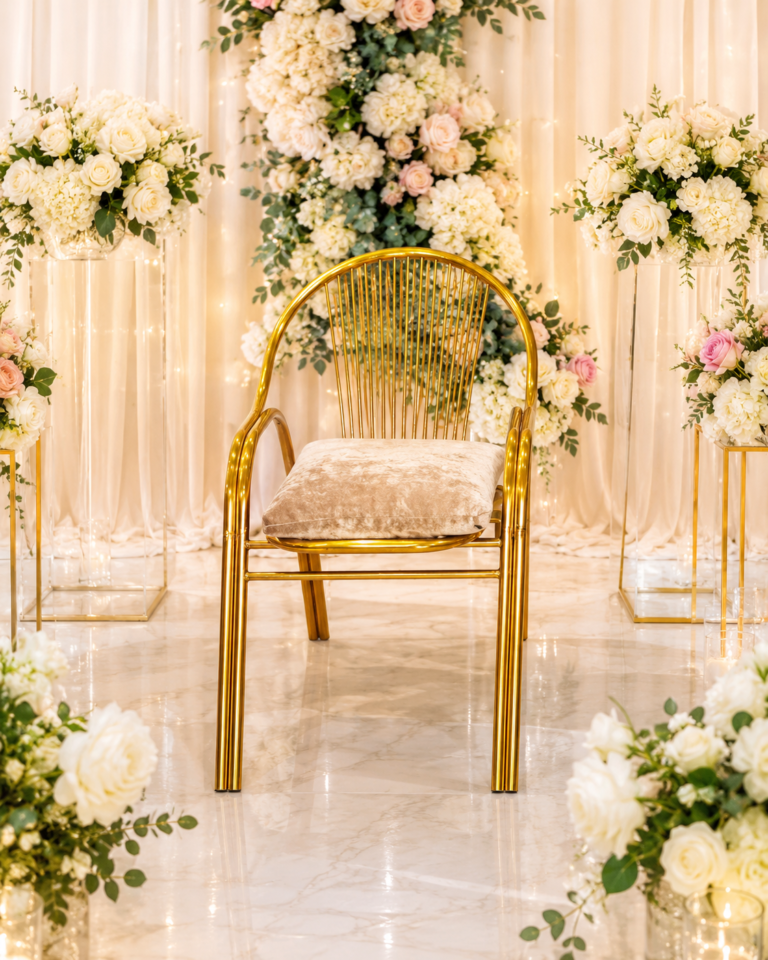 Chaises pour les mariés / LOCATION