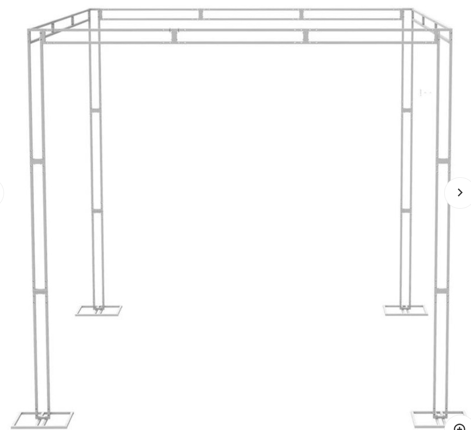 Gazebo robuste pour mariage 3-3-3m 2. – Image 4