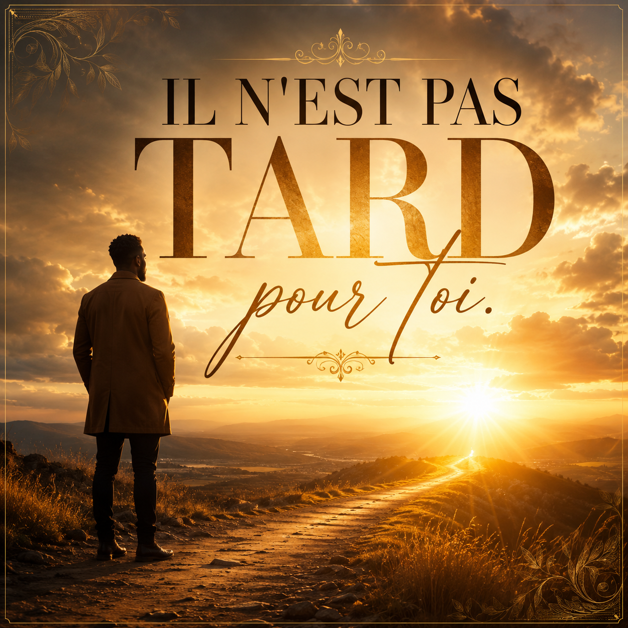 Il n’est pas tard pour toi.