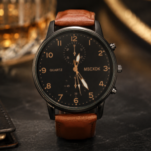 Montre Quartz MSCXDK – Marron