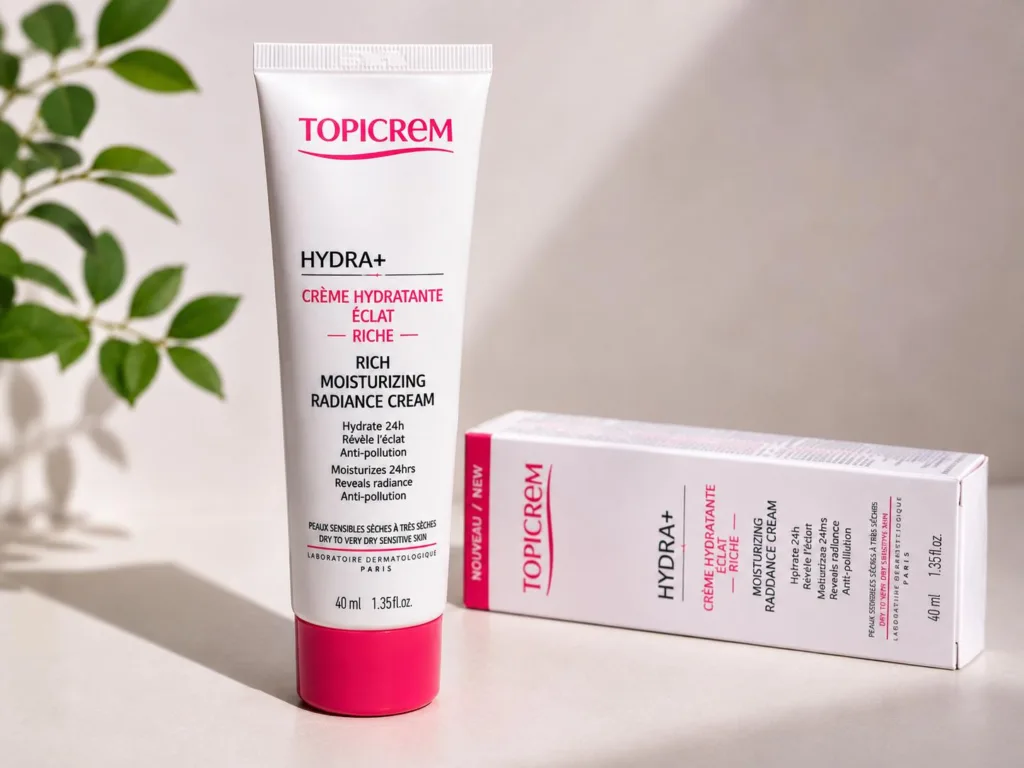 Topicrem Hydra+ Crème Hydratante Éclat Riche 40 ml