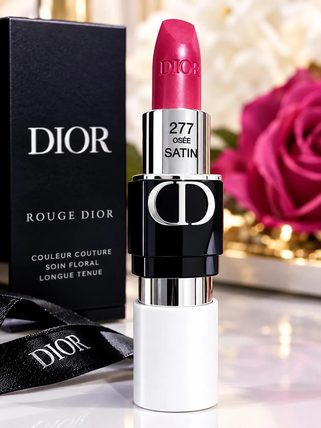💜 DIOR – ROUGE DIOR 277 OSÉE SATIN 💄✨